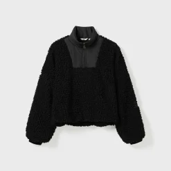 Varmahlíð Shearling Zip Neck