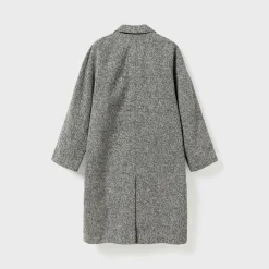 Vindur Fleece Lined Wool Coat